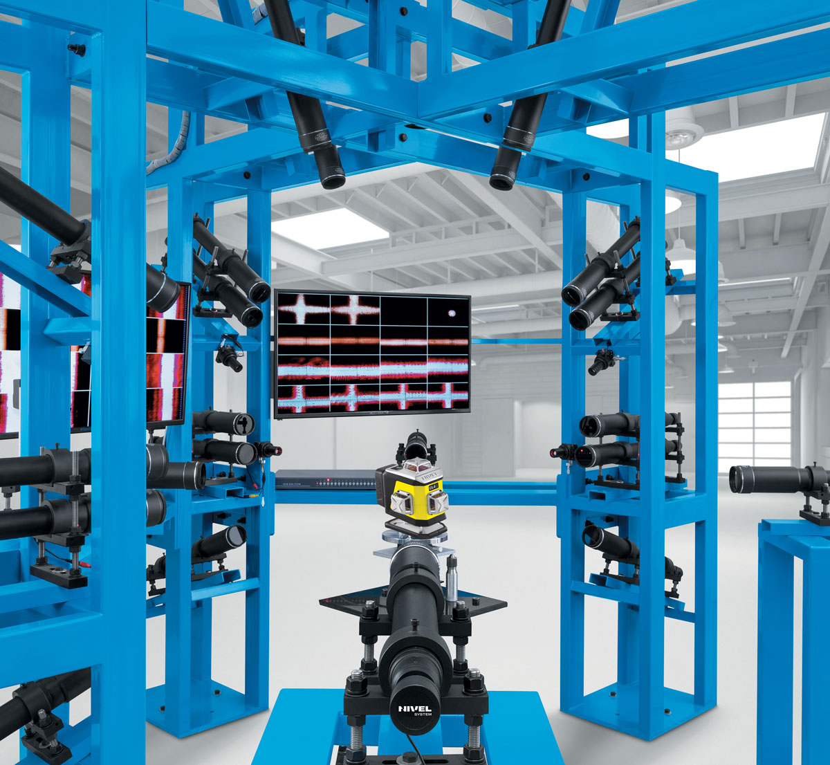 Nivel System Octopus Prime Kollimator zur Laserkalibrierung