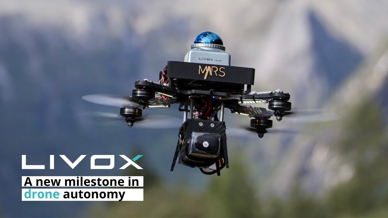 SUPER drone with Livox Mid-360 — high-speed autonomous flight in total darkness