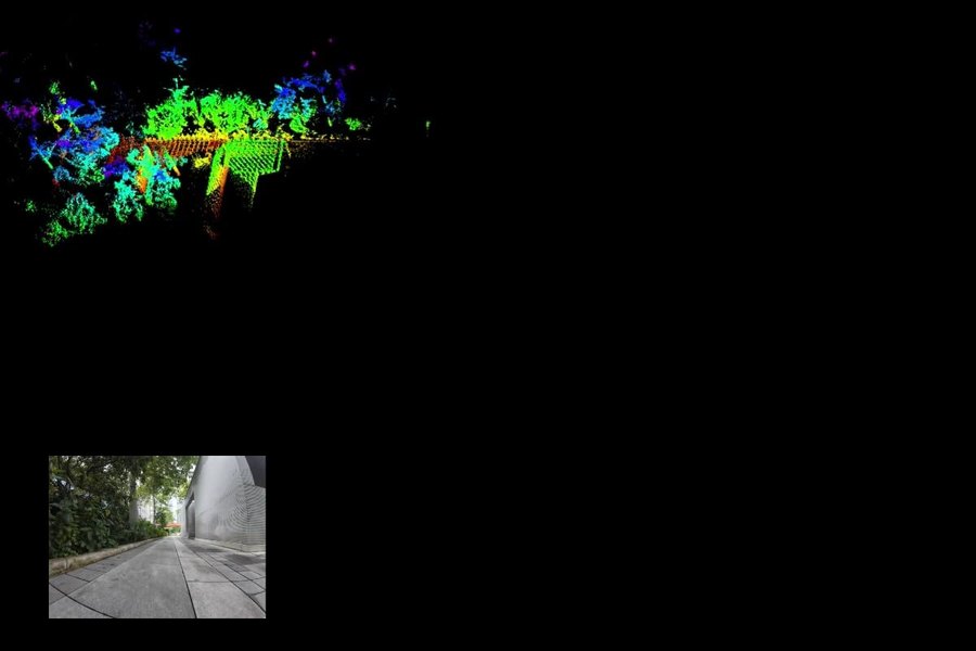 Outdoor point cloud map from Mid-360L